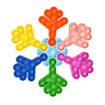 Picture of SNOWFLAKE POPIT PUZZLE